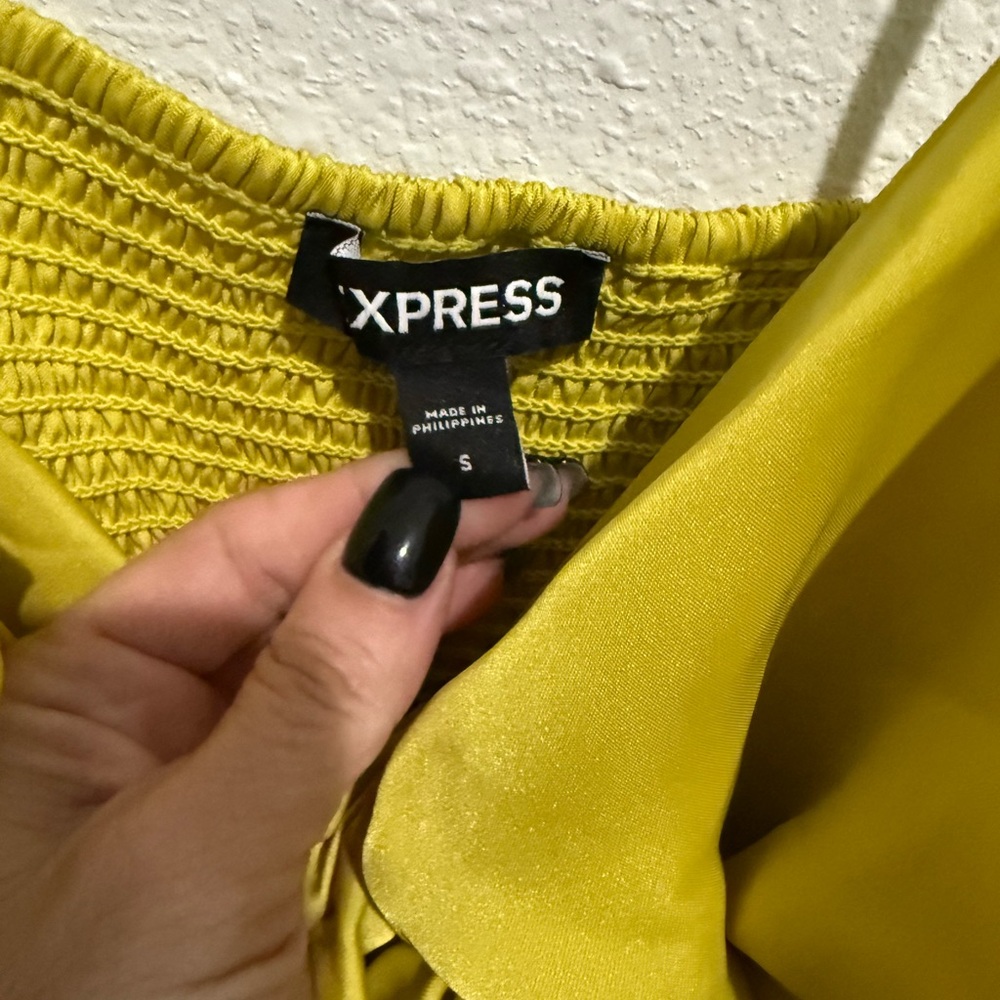 Express Yellow Dress - Small - - Picture 5 of 6